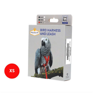 Prestige BIRD HARNESS AND LEASH Red - XS (110-190g)