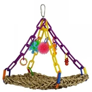 Superbird Mini Flying Trapeze Swing 22X17Cm (Small - Medium Birds)