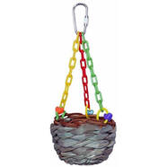 Super Bird Hanging Treat Basket (Small Birds)