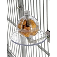 Featherland Paradise Buffet Ball Cage Mounted 17.5X15Cm