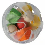 Featherland Paradise Foraging Party Ball Bird Toy 7.5Cm