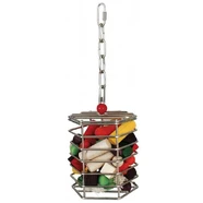 Featherland Paradise Ss Baffle Cage Large 15X15Cm (No Fill)