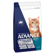 Advance Cat Triple Action Dental Care - Chicken with Rice 1.5kg