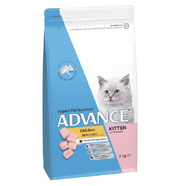 Advance Kitten Chicken Dry Cat Food 2kg