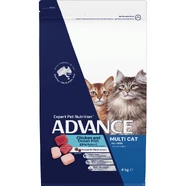 Advance Multi Cat Chicken & Ocean Fish Adult Cat Food - 4kg