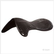 Acavallo Gel Pad & Front Riser Black 