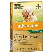 Advocate Small Dog Green (< 4kg) 3pk