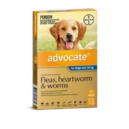 Advocate Dog Blue (>25kg) 3pk