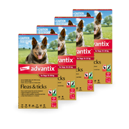 Advantix Spot-On for Large Dogs 10-25kg (Red)