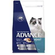 *CLEARANCE*Advance Cat Chicken and Salmon 3kg *BEST BEFORE 6/01/24* 1 LEFT