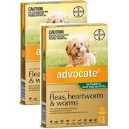 Advocate Small Dog Green (< 4kg) 12 pack  
