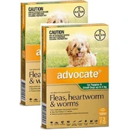 Advocate Small Dog Green (< 4kg) 12 pack  