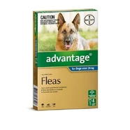 Advantage Blue 4pk Dogs over 25kg