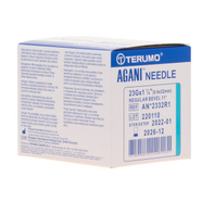Terumo Agani Needles Box of 100 - 23G 1 1/4 INCH