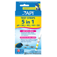 API Quick Testing Strips 5 in 1  25 pack