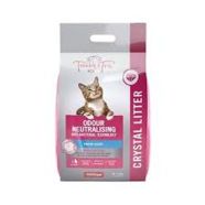 Trouble and Trix Odour Neutralising Anti-Bacterial Kitty Litter Crystal 15L Fresh Scent