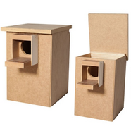 Avico Lovebird Wood Nest Box