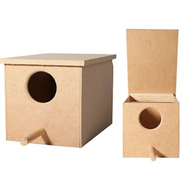 Avico Finch Wood Nest Box