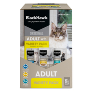 BlackHawk Adult Cat Variety Pack 85g x 12