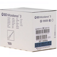 Needles BD box of 100 - Sold per box 23g x 1"