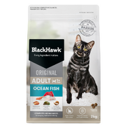 BlackHawk Adult Cat Original Ocean Fish Dry Food 2kg