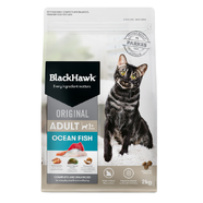 BlackHawk Adult Cat Original Ocean Fish Dry Food 8kg