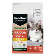 BlackHawk Adult Cat Indoor Chicken Dry Food 2kg