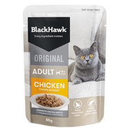 BlackHawk Adult Cat Chicken in Gravy 85g x 12