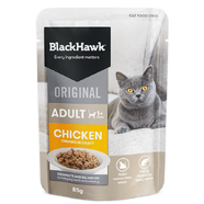 BlackHawk Adult Cat Chicken in Gravy 85g x 12
