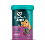 Breeders Choice Cat Treats - Duck & Rosemary with Catnip 120g