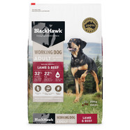 BlackHawk Working Dog Lamb and Beef 20kg Dry dog food