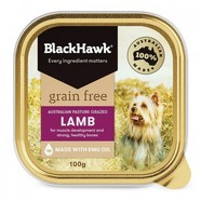 BlackHawk Canine Grain Free Lamb Cans 9 x 100g