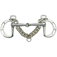 Kimblewick Bit with Jointed Mouth & Slotted Cheeks COB