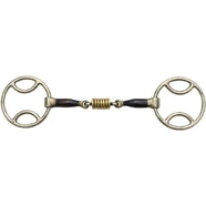 Blue Alloy Wilkie - Bevel Bit w/Roller Mouth - Pony (11.5cm)