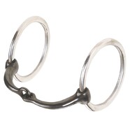 SweetMouth Loose Ring Snaffle w/75mm Rings & 12.5cm Mouth