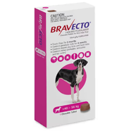Bravecto Chewable Tablets for XLarge Dogs >40 - 56kg (Purple)