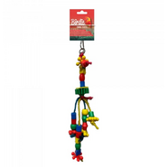 Birdie Plastic Hanging Beads bird toy