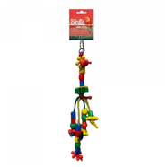 Birdie Plastic Hanging Beads bird toy