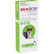 Bravecto SPOT ON for Medium Dogs 10-20kg Single dose flea and Tick control