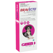 Bravecto SPOT ON for Extra Large Dogs  40 - 56kg Single dose flea and Tick control
