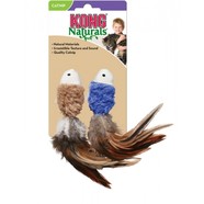 KONG Cat Crinkle Fish With Feathers