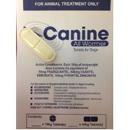CLEARANCE | Canine All Wormer 40kg Broken tablets- tablets fine, they are just broken so you will recieve 2 tablet halves. that may not be an exact ma