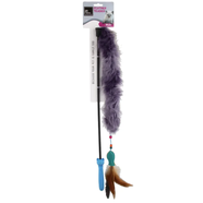 The Pet Cartel Feather Teaser Wand Cat Toy