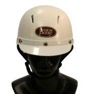 New Derby Safety Helmet Small (50-53cm) White - November 2021 date of manufacture  Priced to Clear 