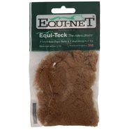 Equi-Net Knot Free Hair Nets - 2pk/Hair Tie (Medium Brown)