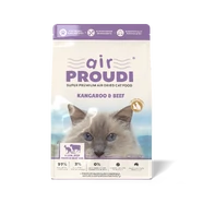 AirProudi Premium Air-Dried Cat Food Kangaroo and Beef 1kg