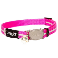 Rogz Alleycat Safety Release Collar Pink Sml
