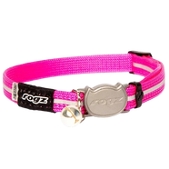 Rogz Alleycat Safety Release Collar Pink Sml