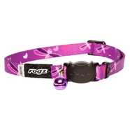 Rogz KiddyCat Collars [Design: Dragonfly] [Size: XSmall]