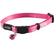Rogz Kiddycat Safety Release Collar Pink Hearts Xsml
